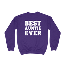 Load image into Gallery viewer, Best Auntie Ever: BAE Crewneck Sweatshirt