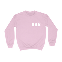 Load image into Gallery viewer, Best Auntie Ever: BAE Crewneck Sweatshirt